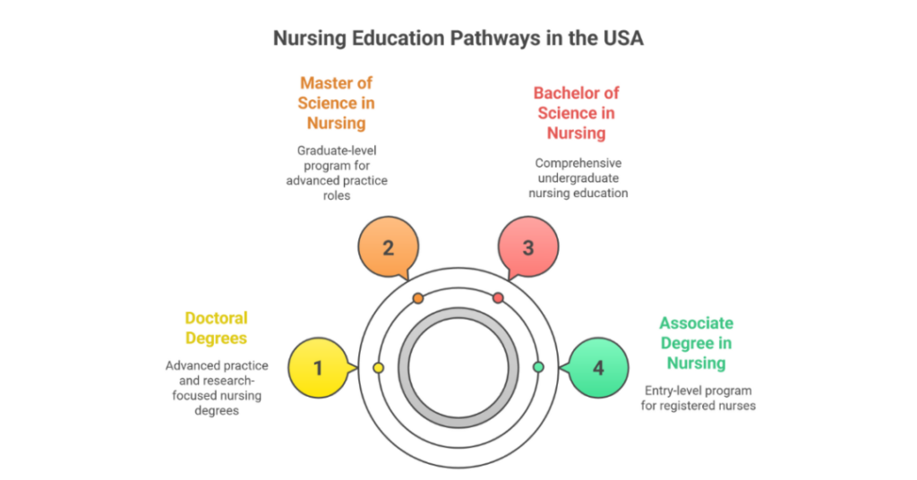 study nursing in usa for free