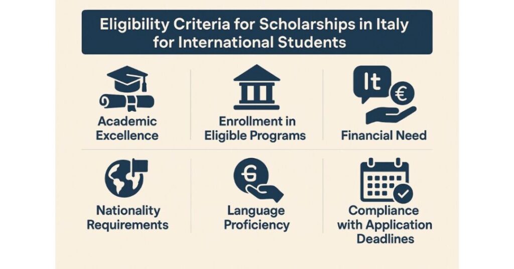scholarships for indian students to study in italy